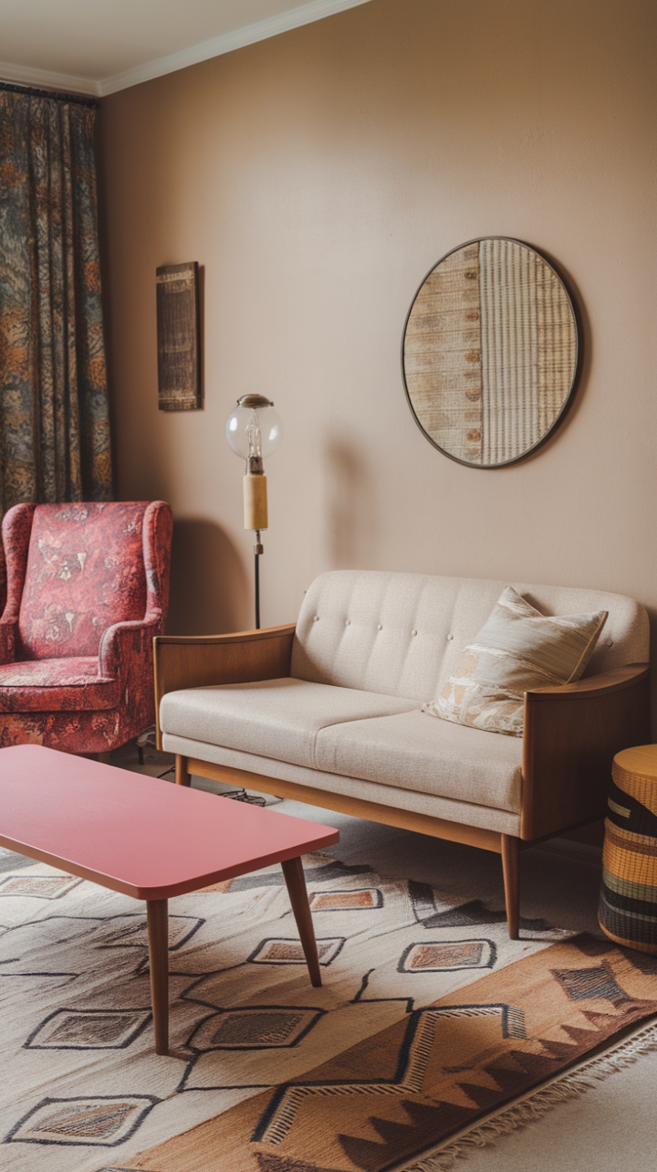 Bohemian Modern Living Room: Chic Comfort and Eclectic Charm