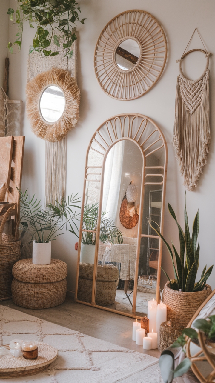 Boho Mirror Gallery: A Dreamy, Eclectic Sanctuary