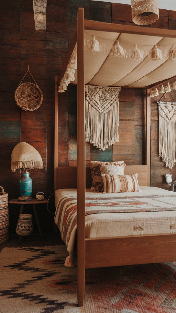 Bohemian Bliss: A Cozy Vintage Retreat