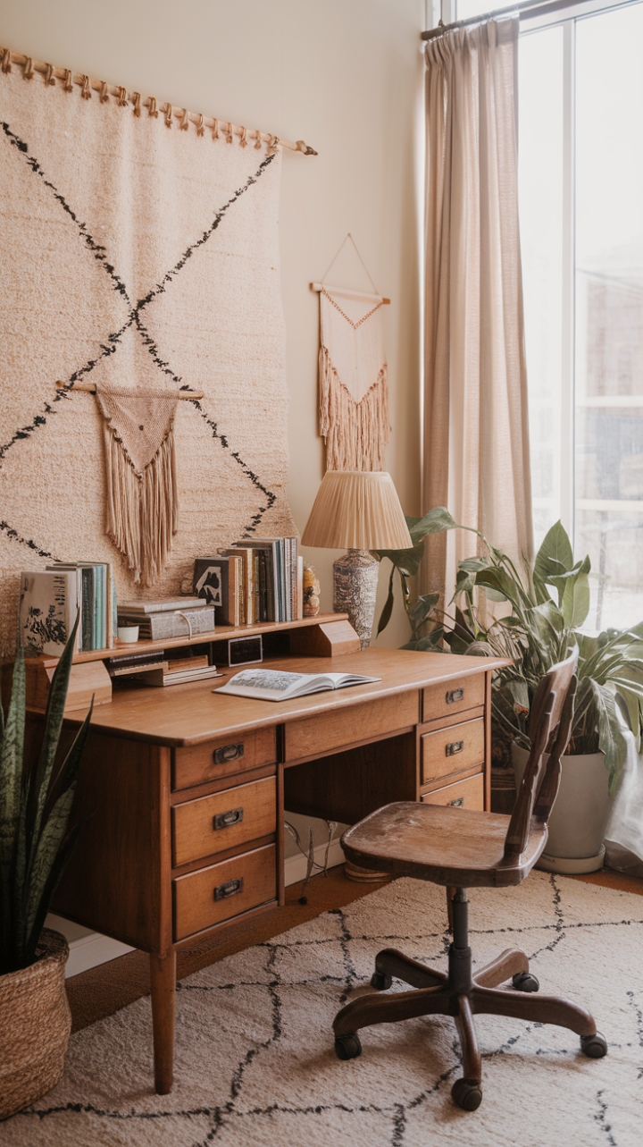Create Your Perfect Bohemian Workspace