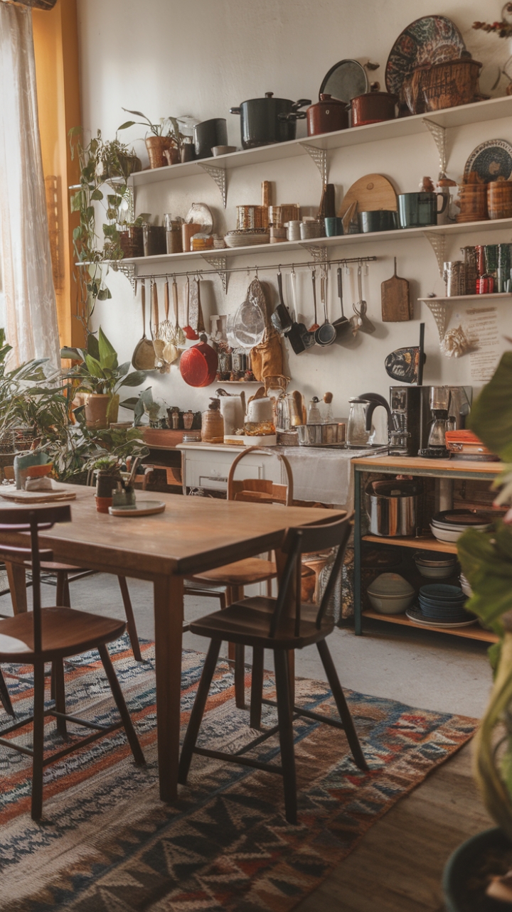 Bohemian Kitchen: A Warm, Inviting Space for Food and Friendship