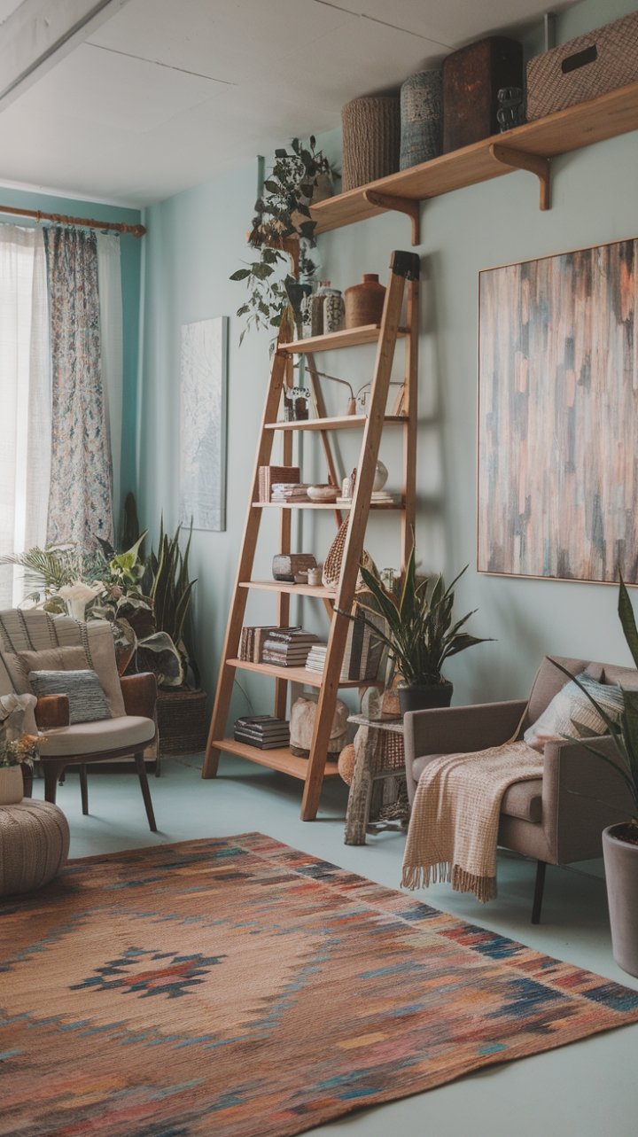 A Cozy Retreat Where Rustic Charm Meets Free-Spirited Style