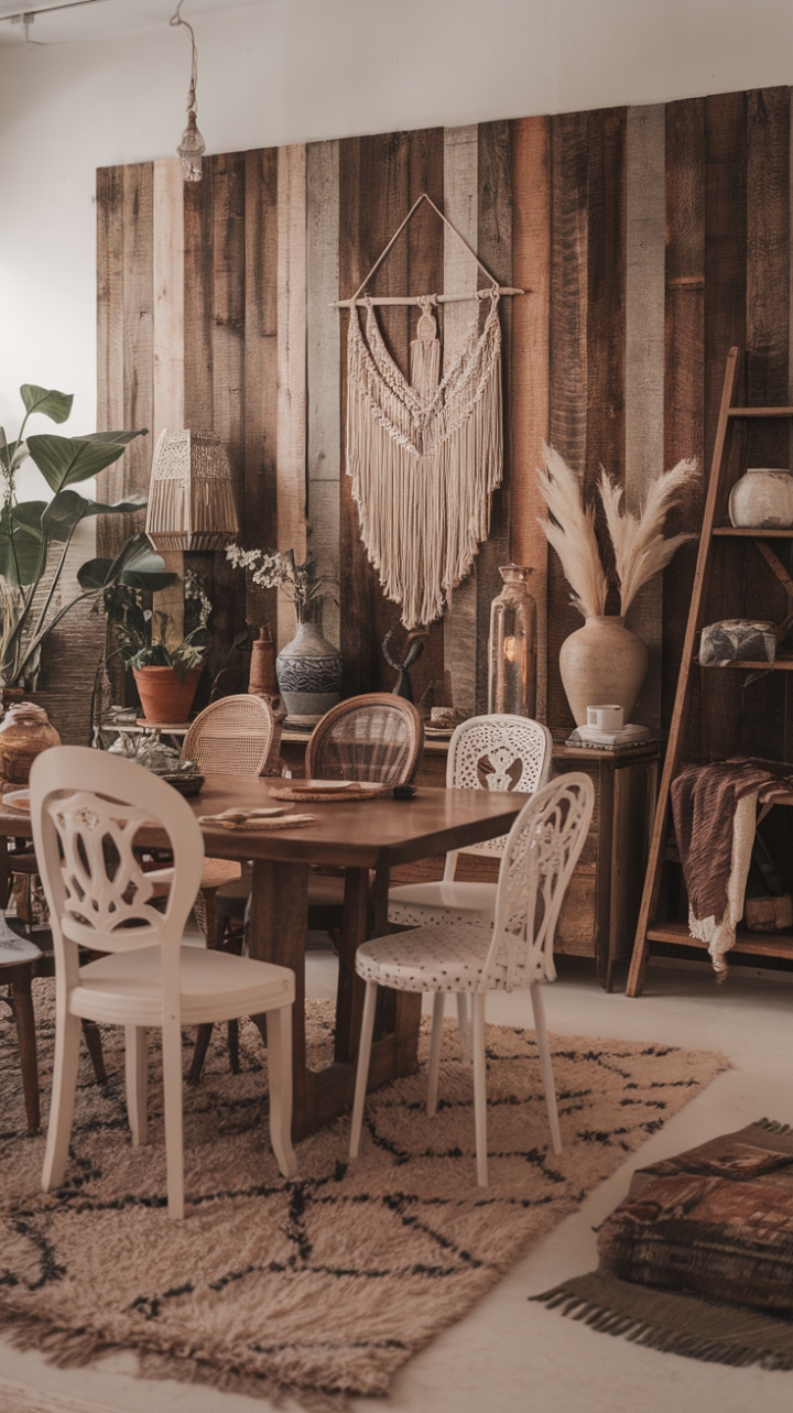 Bohemian Charm: A Cozy, Storybook-Inspired Dining Retreat
