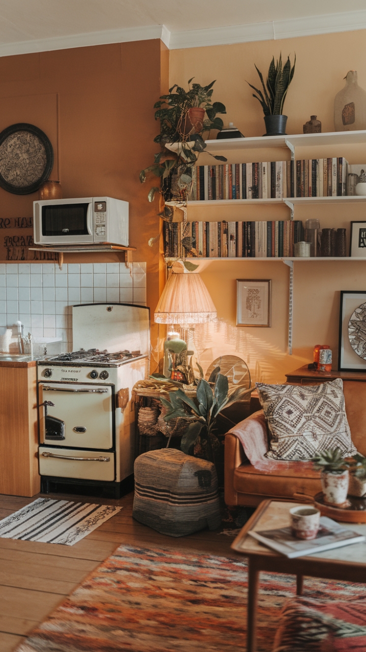 Bohemian Charm: Your Cozy Studio’s Personal Touches