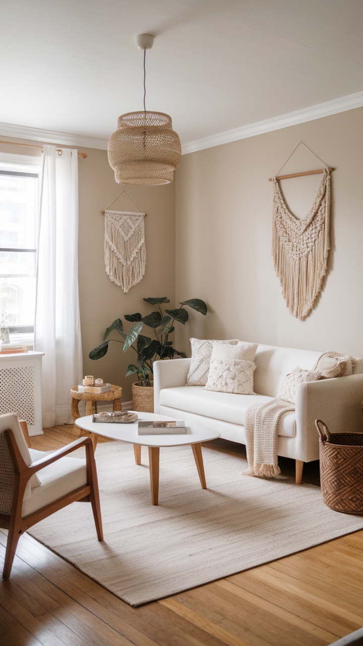 Scandi-Boho Sanctuary: Effortless Chic in Soft Neutrals