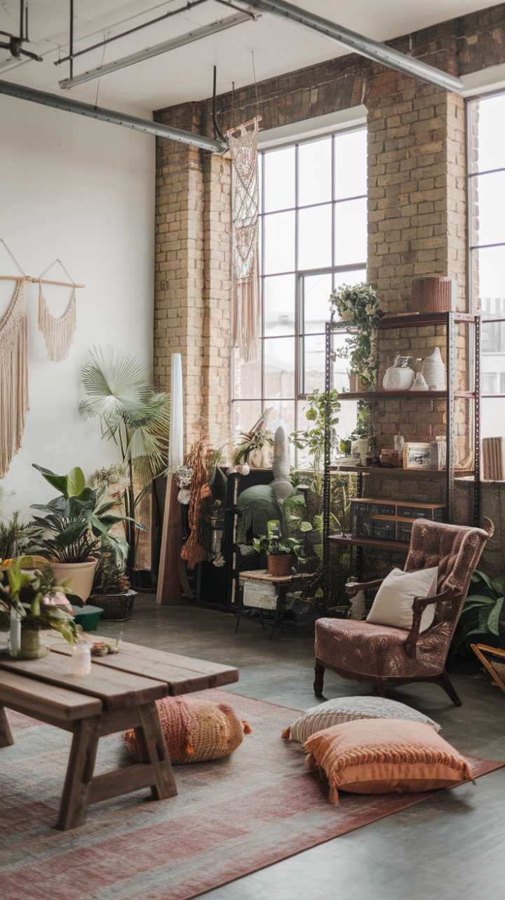Mastering Laid-Back Luxury: An Urban Oasis of Industrial and Bohemian Charm