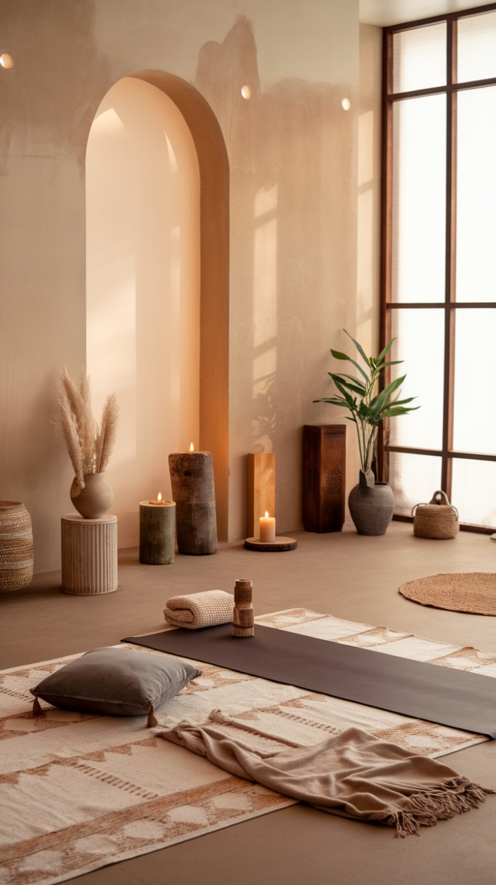 Serene Sanctuary: A Cozy Retreat for Mindful Movement