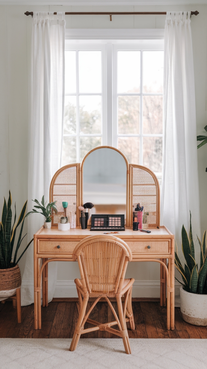 Sunlit Boho Beauty Nook