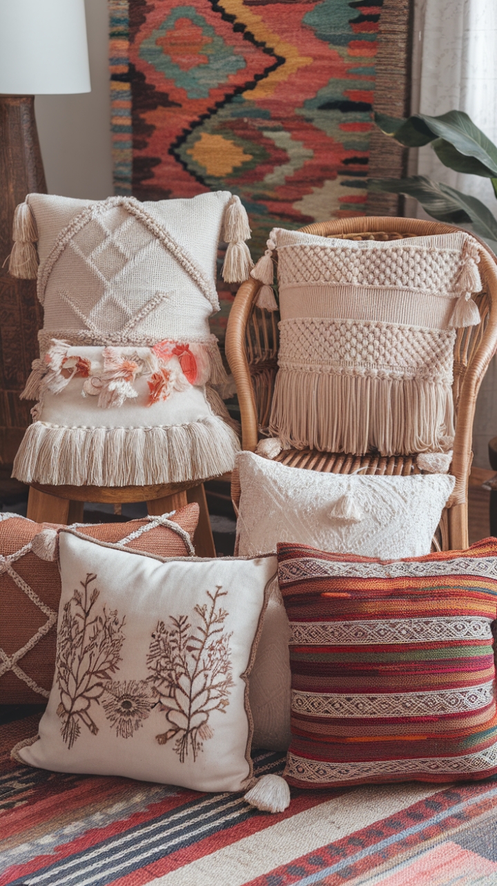 Bohemian Bliss: A Textured Tapestry of Style