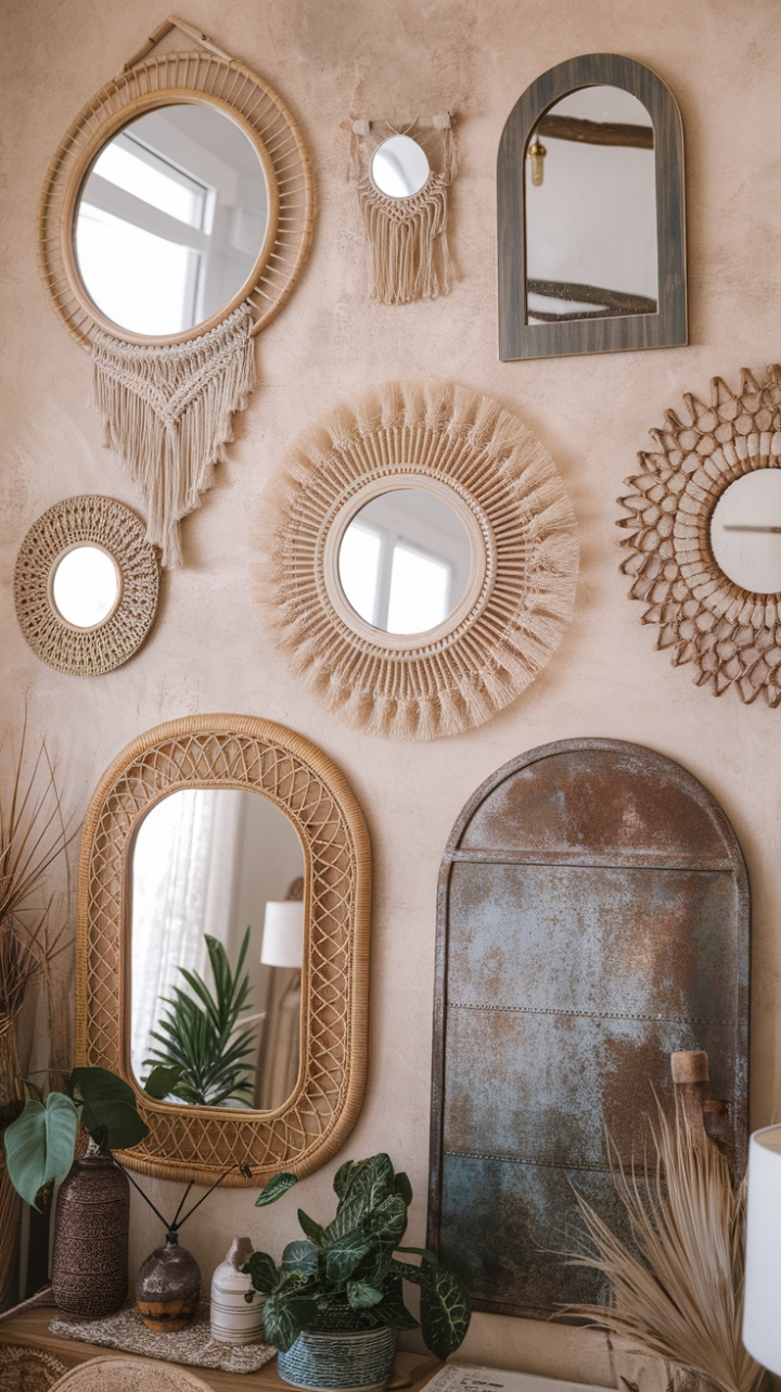 Mirror Magic: A Bohemian Gallery of Global Style