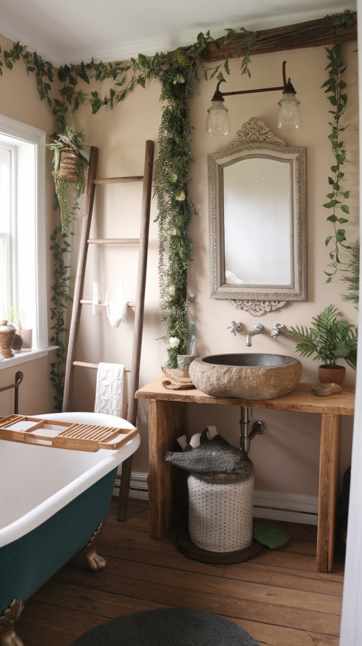 Escape to a Bohemian Retreat: A Blissful Bathroom Sanctuary