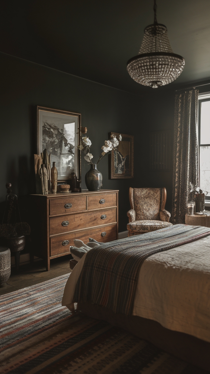 Embrace Your Inner Night Owl with a Moody Boho Bedroom