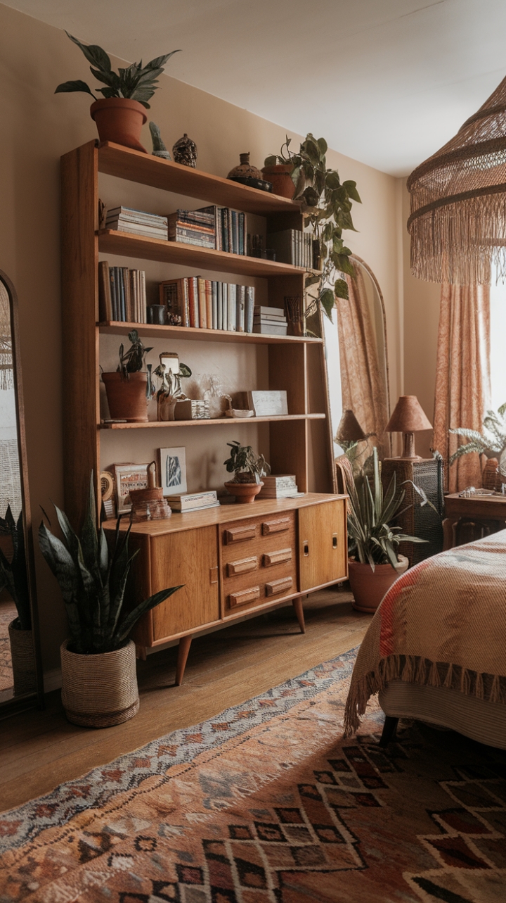 Vintage Boho Retreat: Rustic Charm and Creative Inspiration