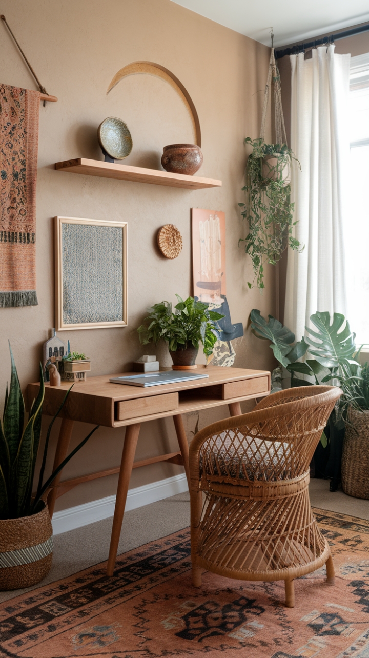 Chic and Inspiring: Your Stylish Home Office Sanctuary