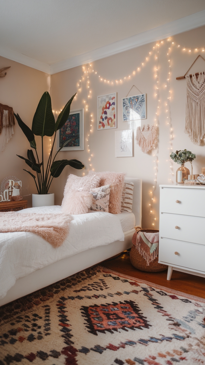 Whimsical Bohemian Bedroom Retreat for Dreamers