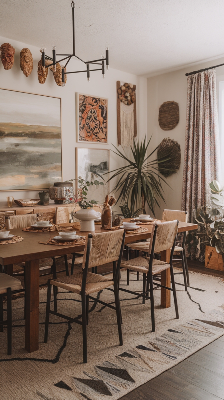 Elevate Your Boho Chic Dinner Parties with a Perfectly Blended Space