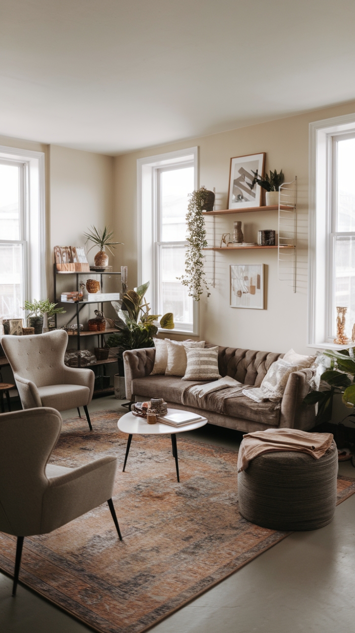 Chic Comfort: Your Modern Boho Living Room Retreat