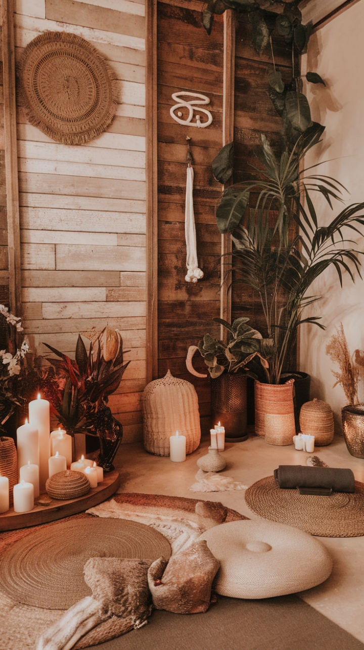 Create Your Cozy Bohemian Yoga Nook for All-Day Serenity