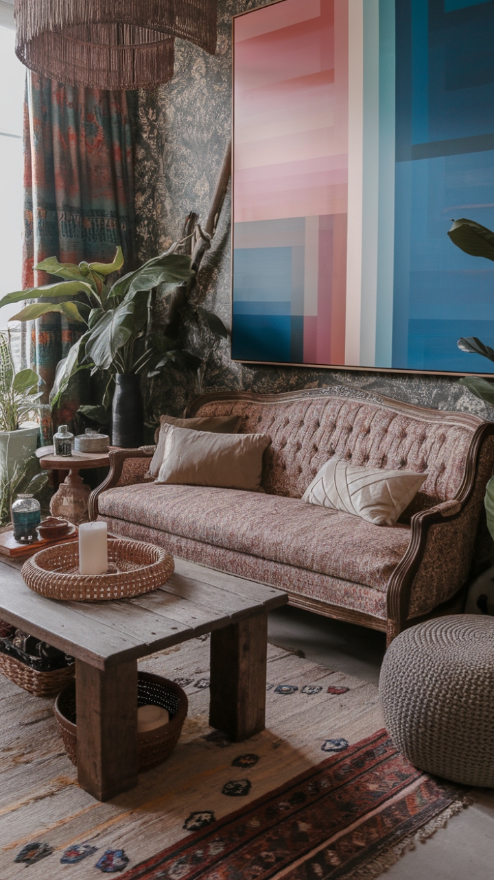 A Colorful Sanctuary: Embrace the Joy of Layered Living