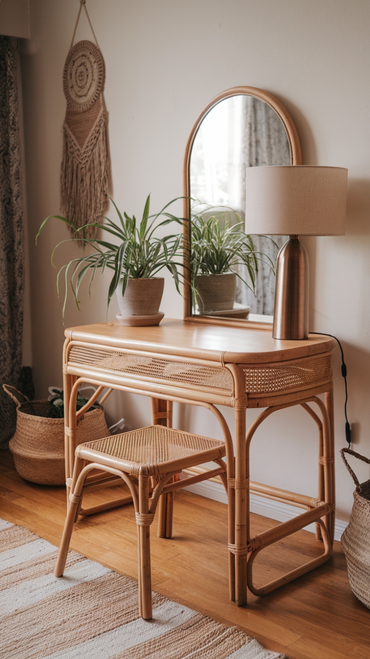 Your New Favorite Boho Dressing Nook