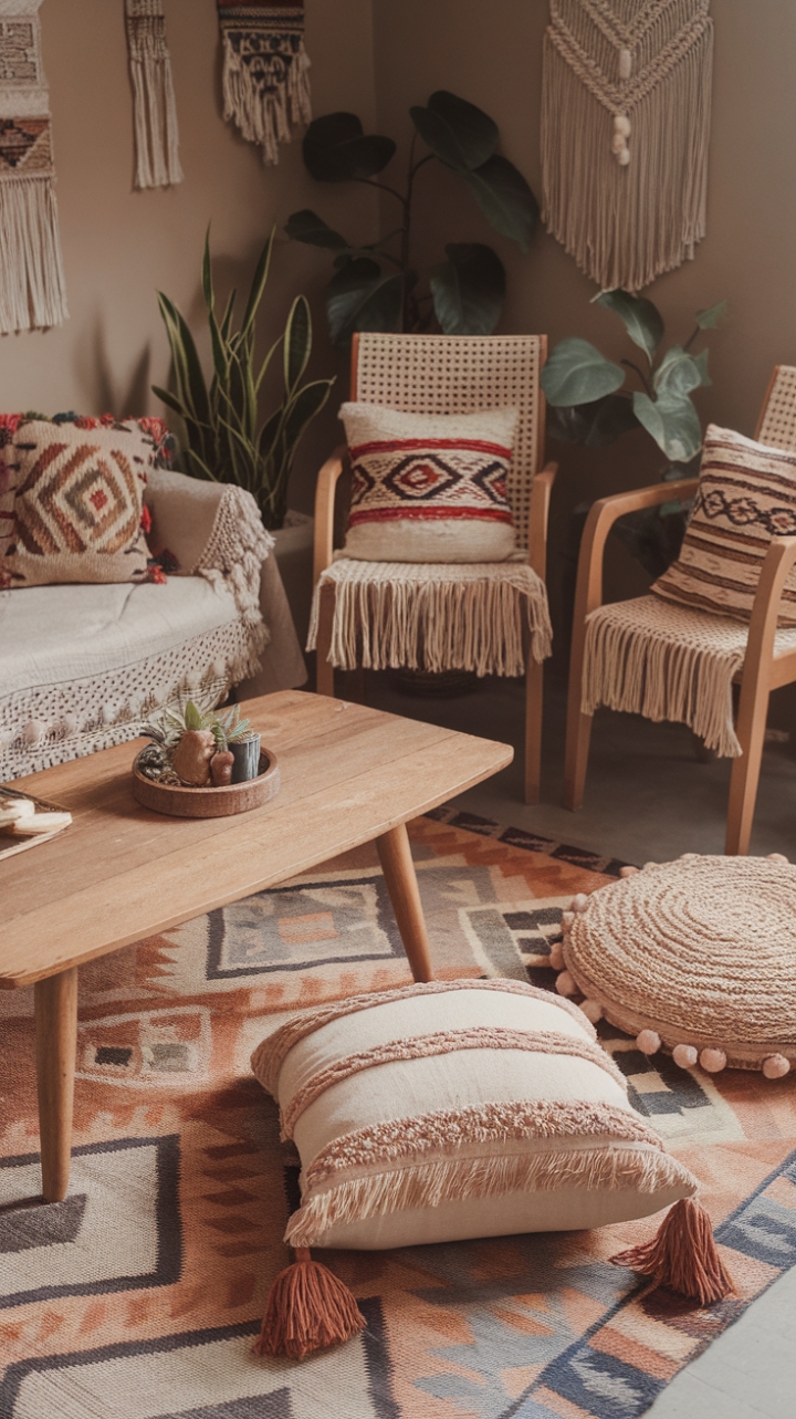 Boho Bliss: A Cozy, Eclectic Retreat