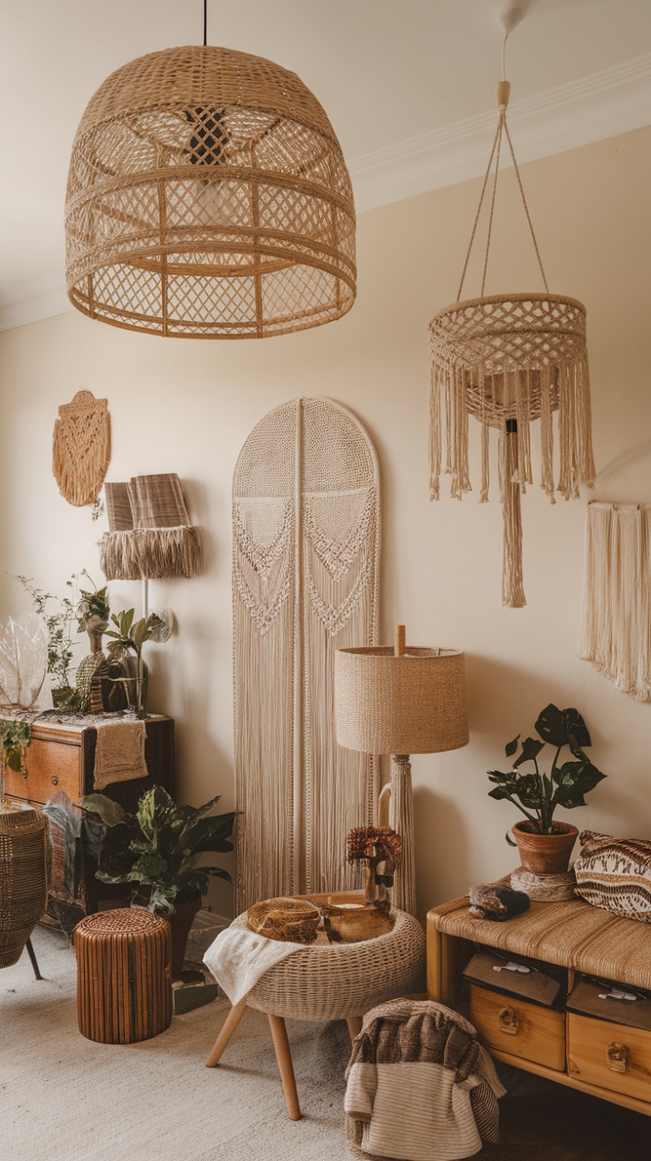 Bohemian Charm: A Light-Filled Haven of Textures and Tales