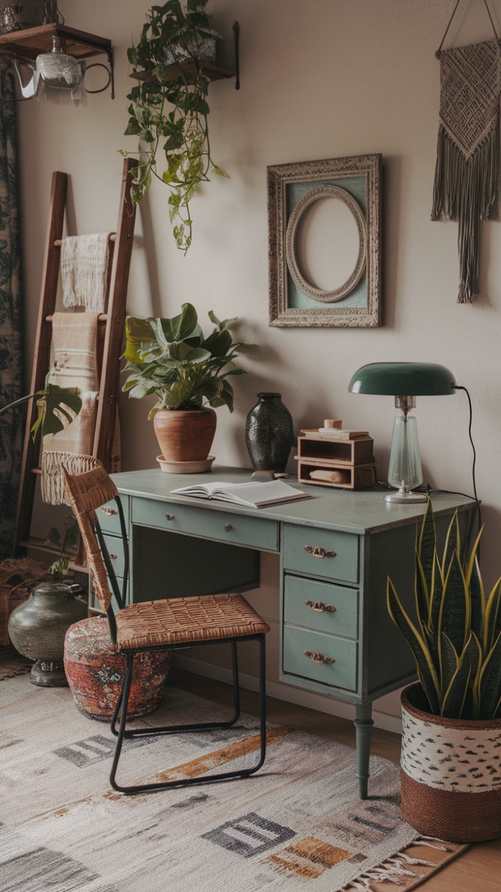 Your New Favorite Bohemian Workspace