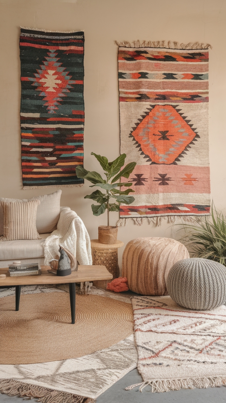 Mastering the Art of Rug Layering: A Cozy, Global Bohemian Retreat