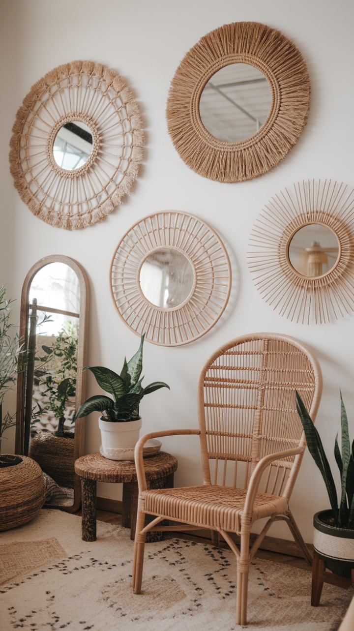 Eclectic Boho Mirror Paradise