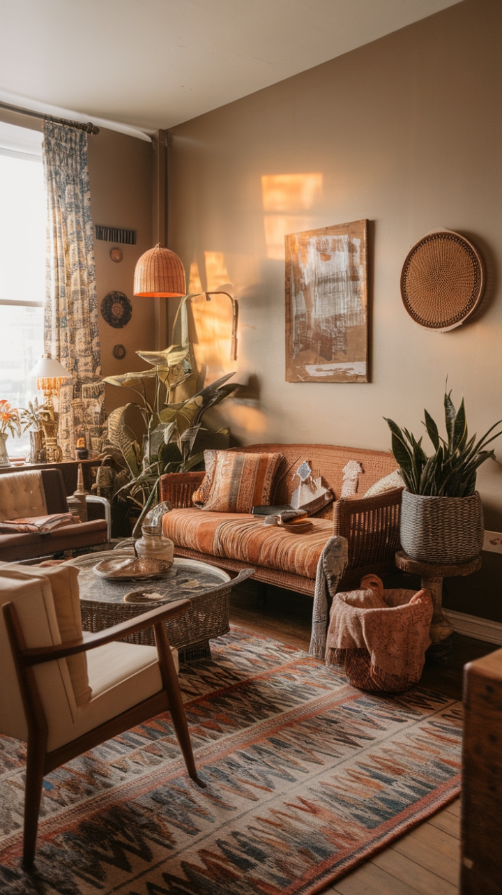 A Cozy Bohemian Dream: Vintage Vibes and Curated Charm