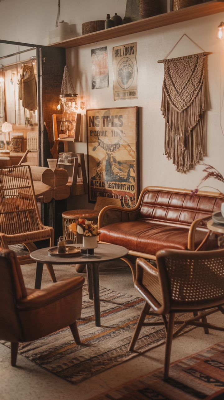 Embrace Your Free Spirit in an Eclectic Vintage Lounge