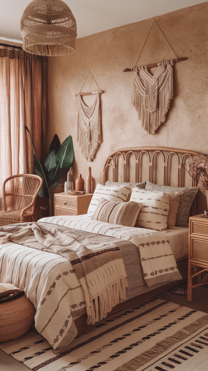 Create Your Boho Sanctuary: A Textured, Patterned Retreat