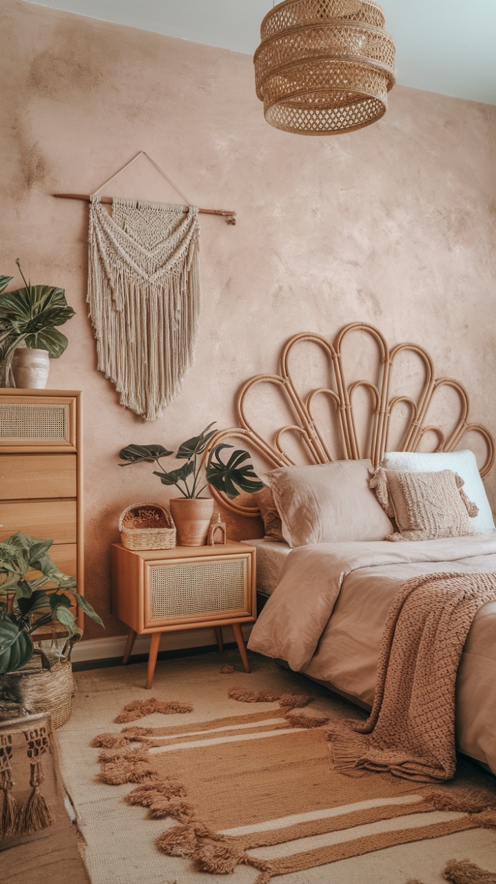 Bohemian Bliss: A Serene Sanctuary for Your Inner Flower Child