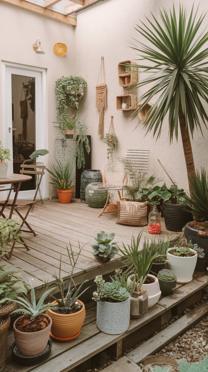 Transform Your Small Space into a Lush Bohemian Oasis