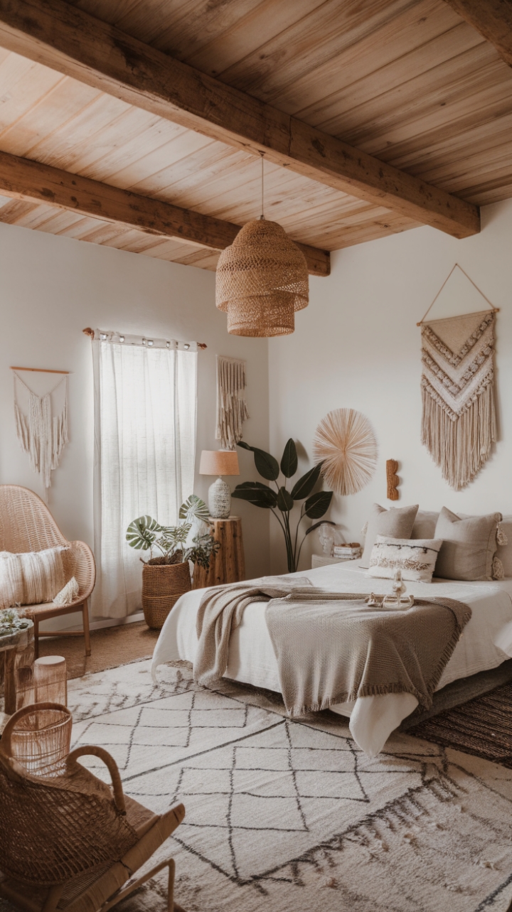 Bohemian Oasis: A Cozy Retreat of Natural Elegance