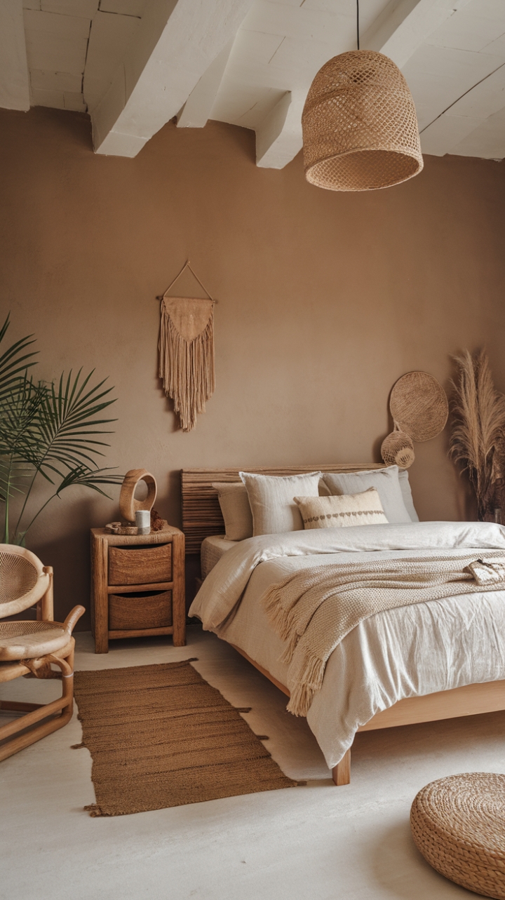Serene Rustic Boho Retreat for Ultimate Relaxation