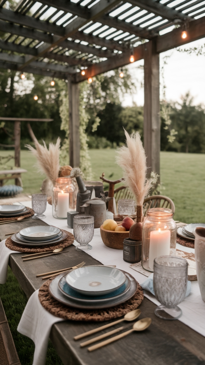 Bohemian Elegance: A Dreamy, Inviting Tablescape