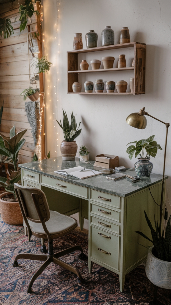 Transform Your WFH Space with Bohemian Charm