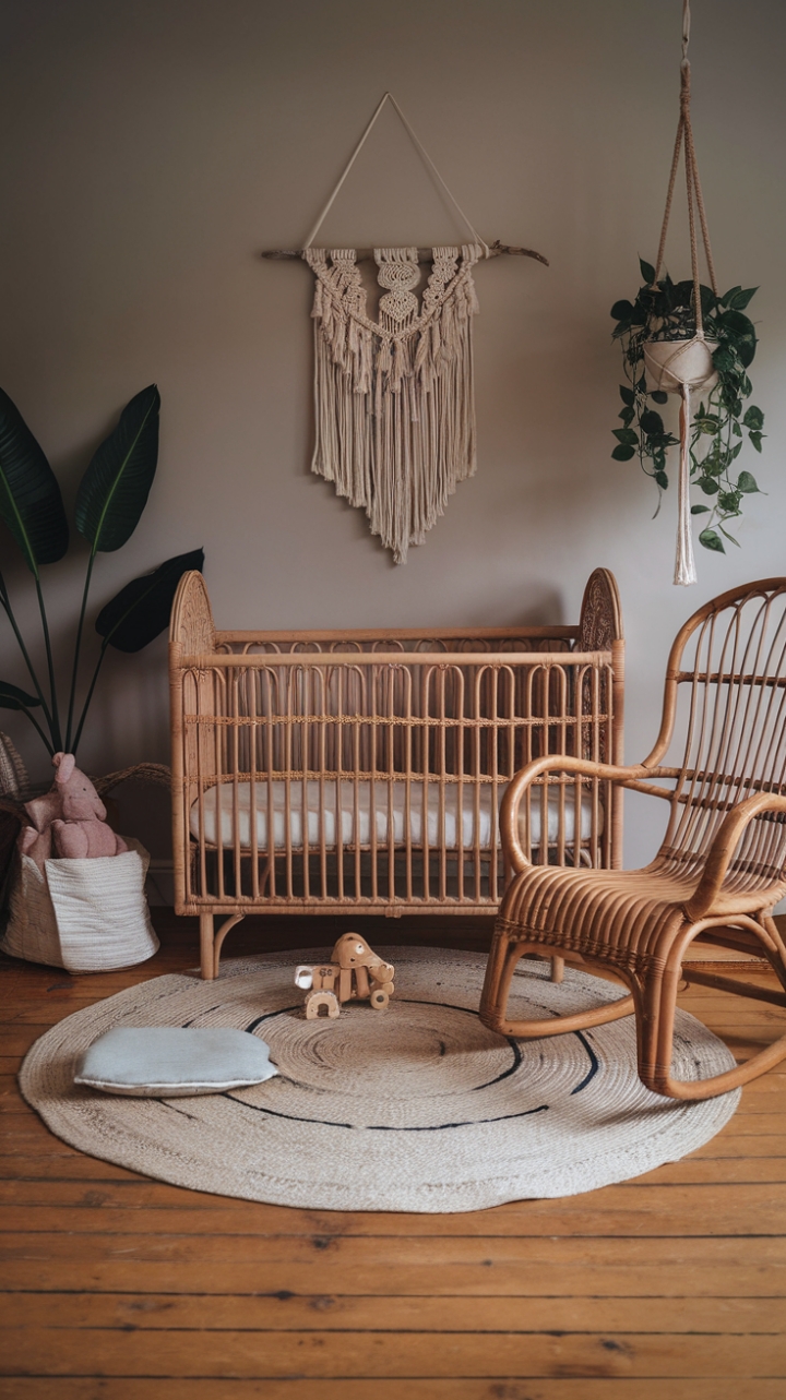 Serene Bohemian Baby Sanctuary