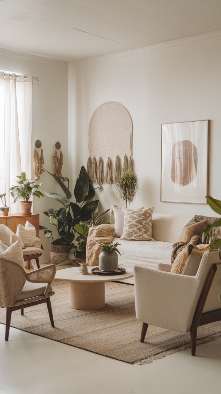 Chic and Cozy: The Ultimate Bohemian Living Room Retreat