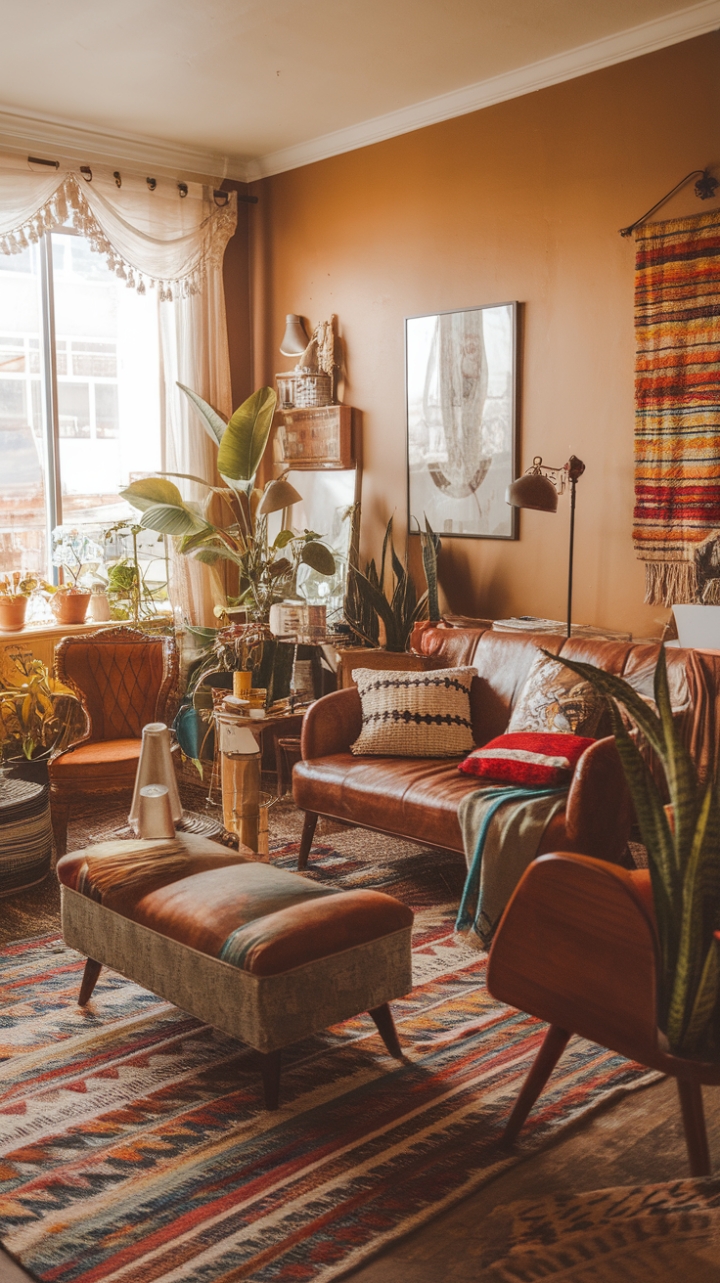 Cozy Boho Living: A Vibrant Retreat for Your Inner Free Spirit