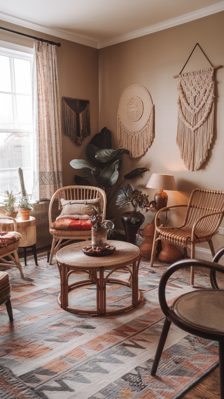 Vintage Charm Meets Modern Comfort in Your Bohemian Dream