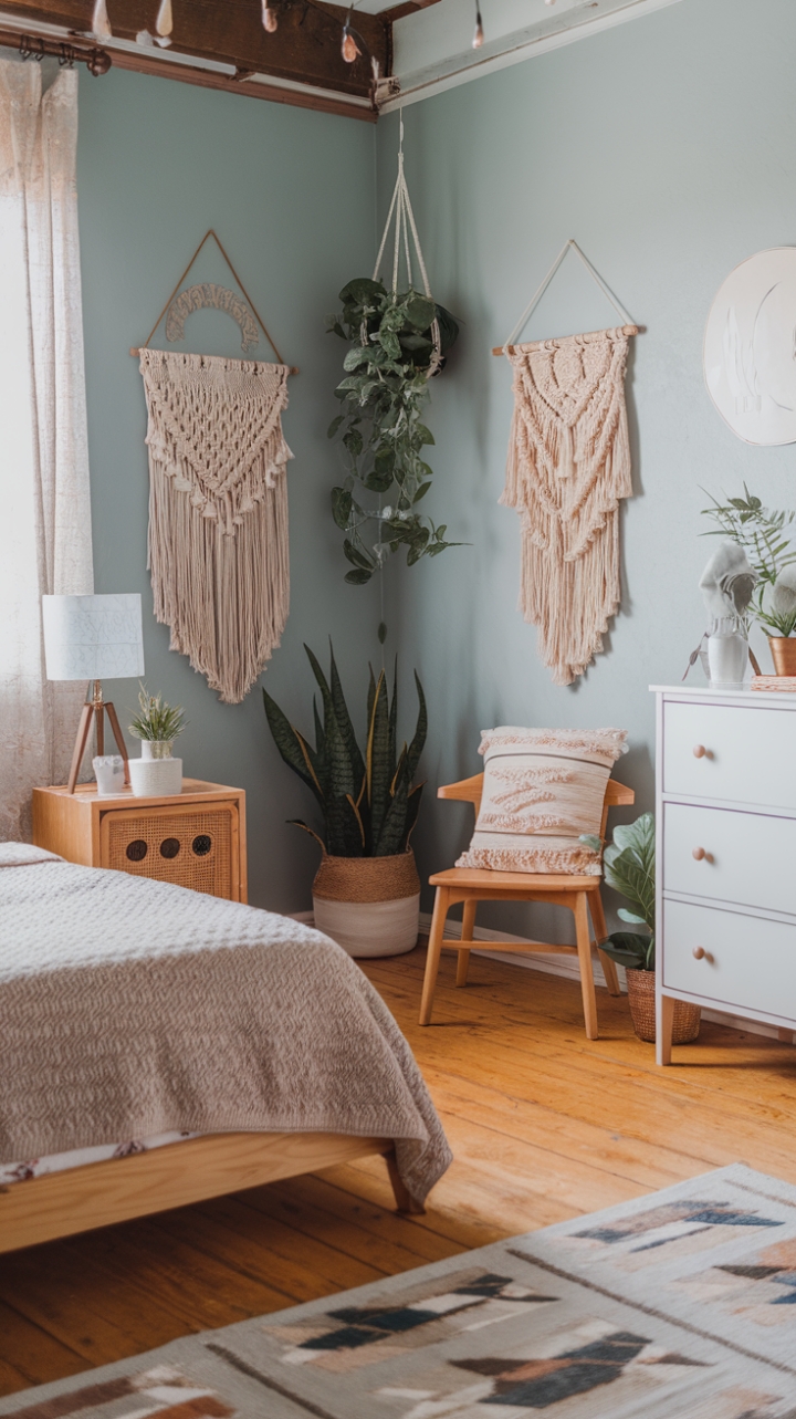 Bohemian Oasis: A Calm, Textured Retreat