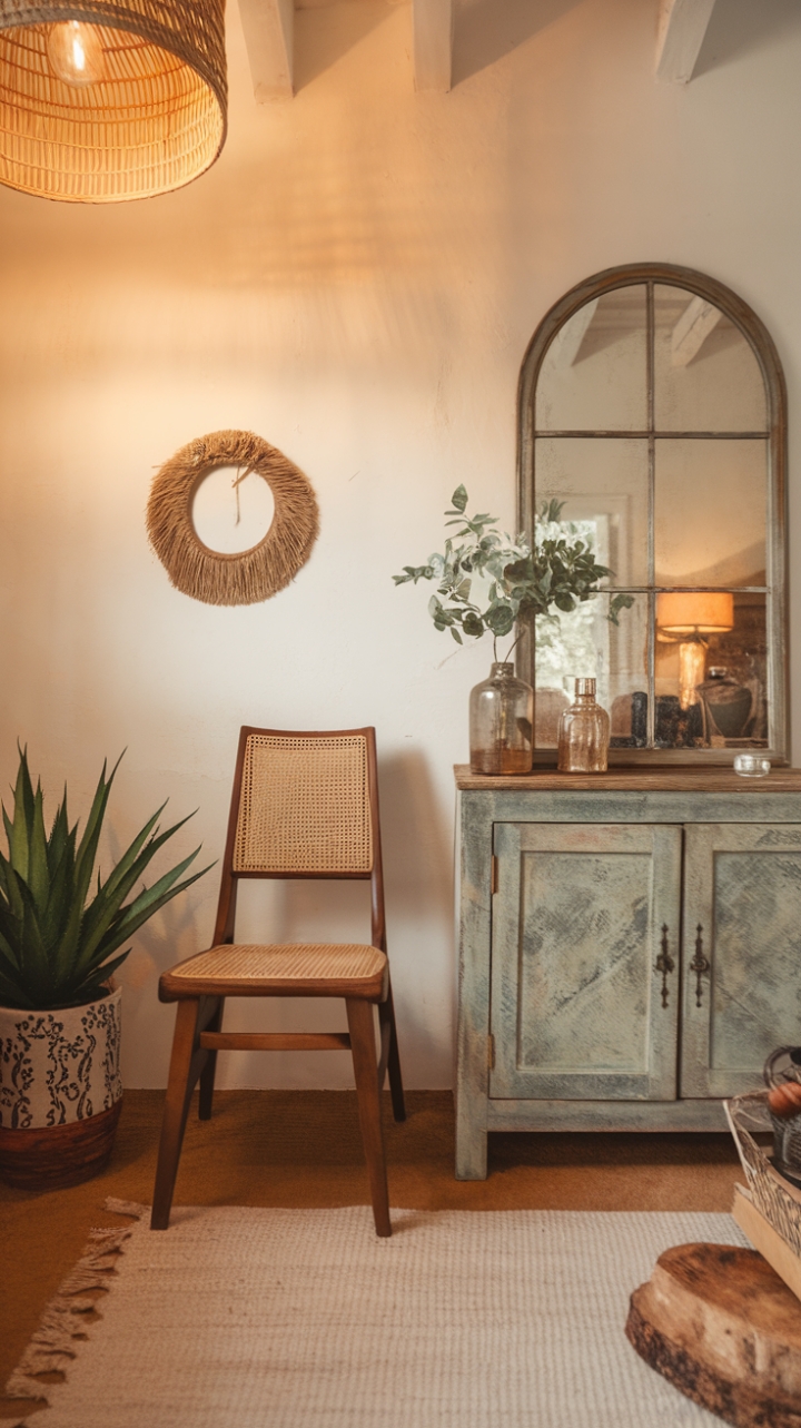 Bohemian Farmhouse Retreat: A Cozy, Eclectic Sanctuary