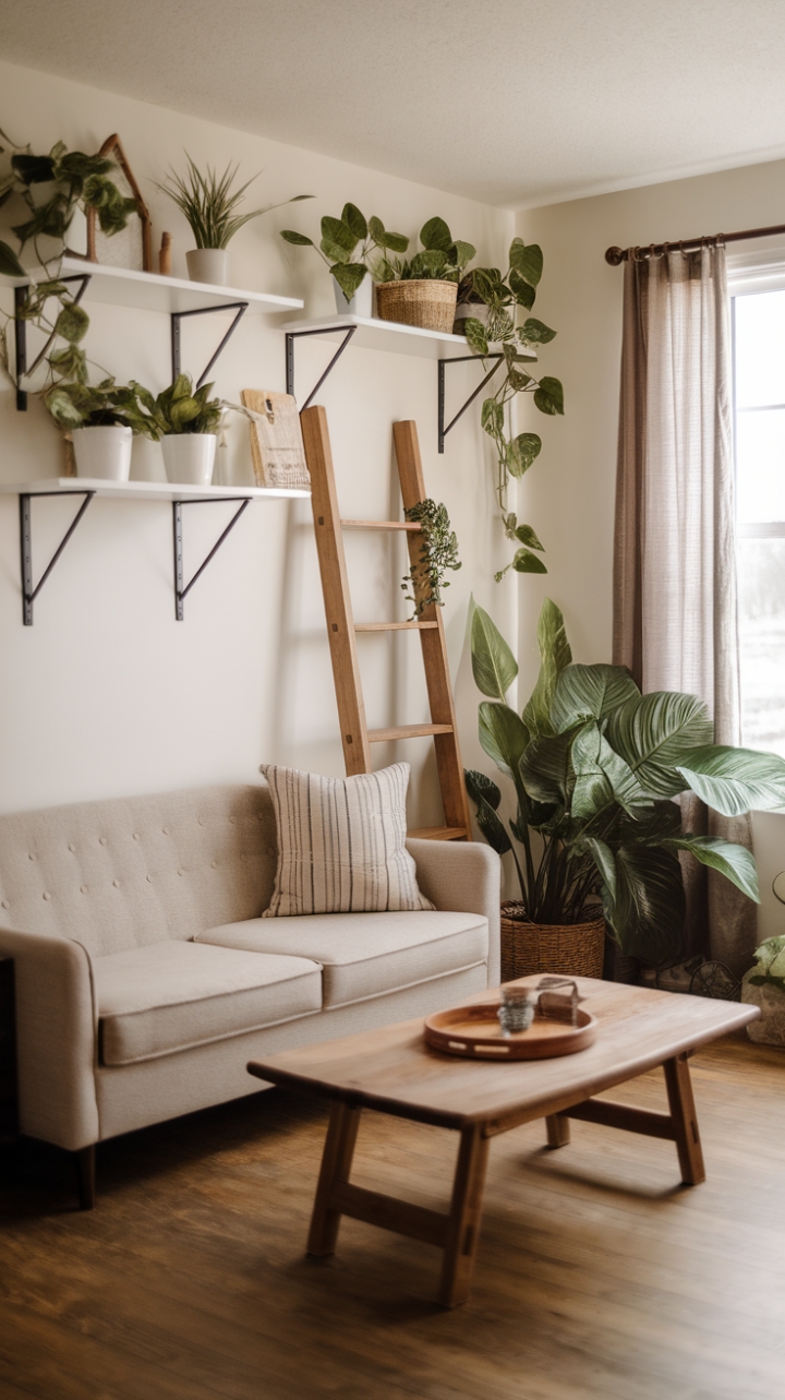 Rustic Charm Meets Bohemian Bliss: A Cozy, Inviting Retreat