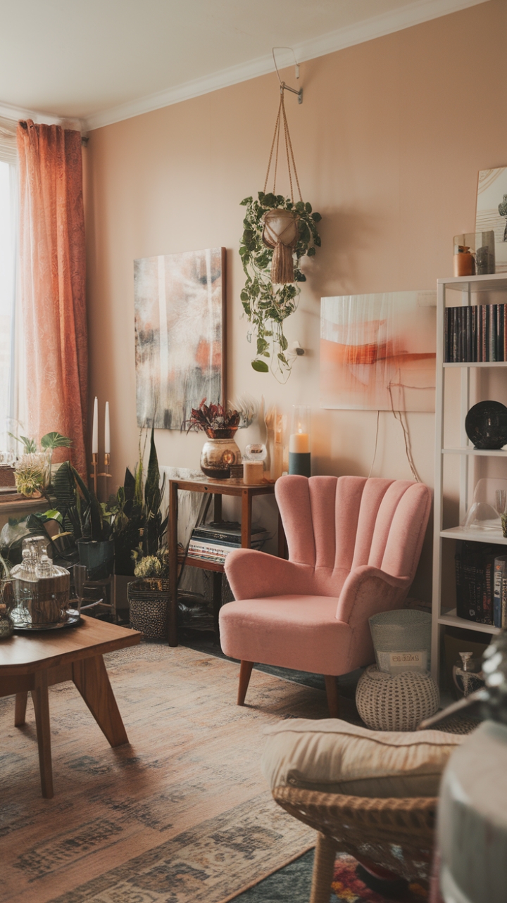 Bohemian Bliss: An Eclectic Sanctuary of Color and Charm