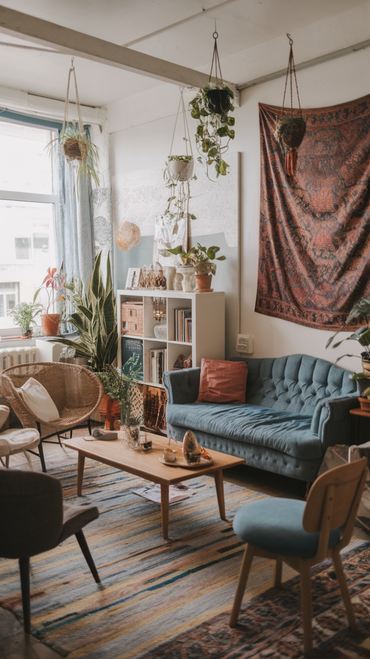 Bohemian Sanctuary: A Cozy, Colorful Retreat