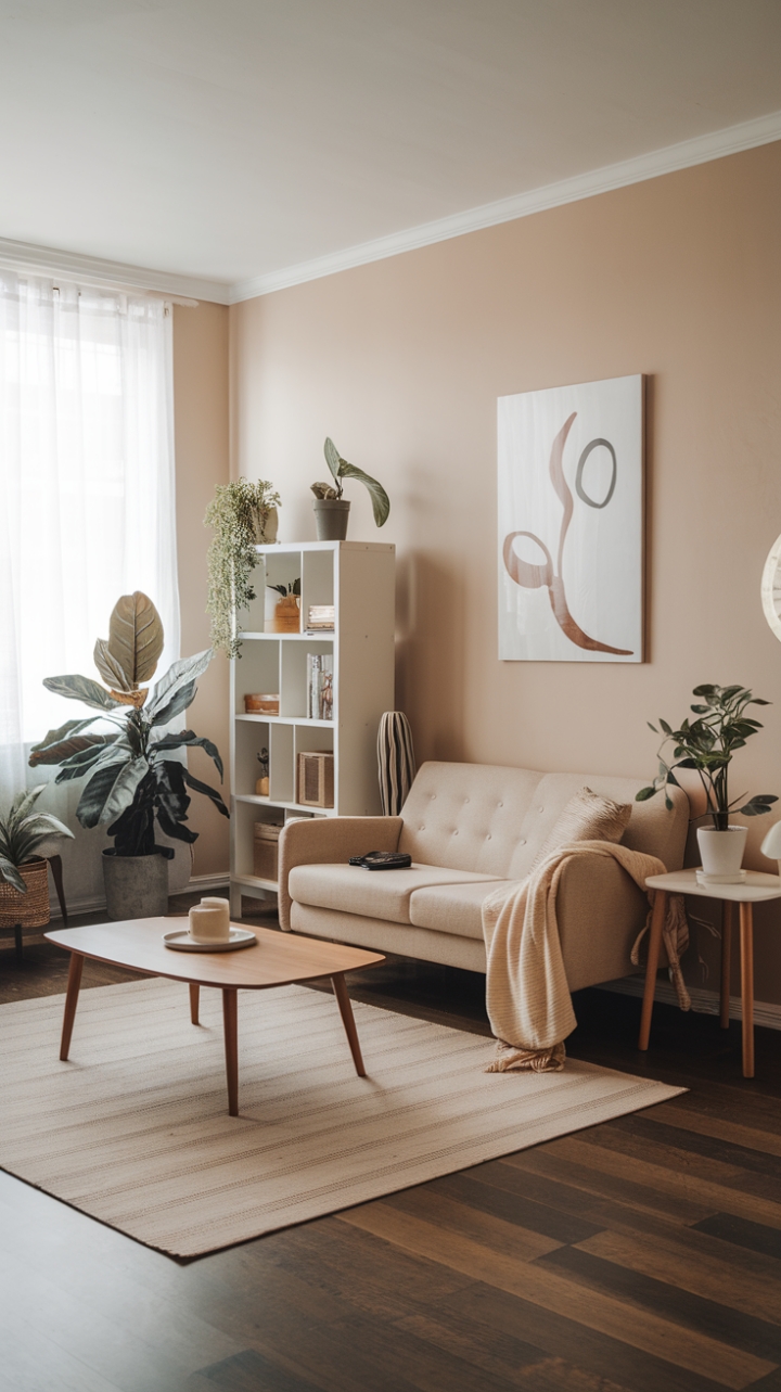 Scandi-Boho Dream Space: Where Minimalist Meets Cozy Chic