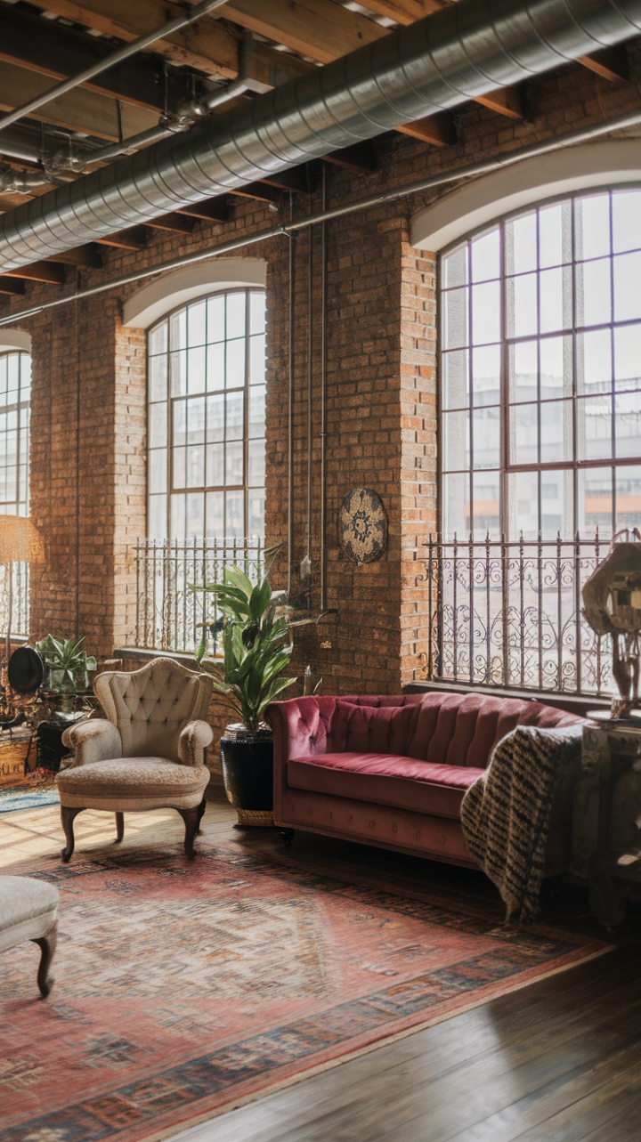 Redefining Lofts: A Vibrant Fusion of Industrial Grit and Bohemian Charm