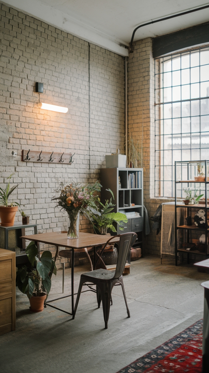 Bohemian Industrial Loft: Rustic Charm Meets Modern Edge
